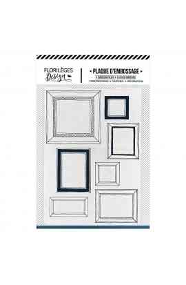 Embossing Folder - MUR DE CADRES - cornici