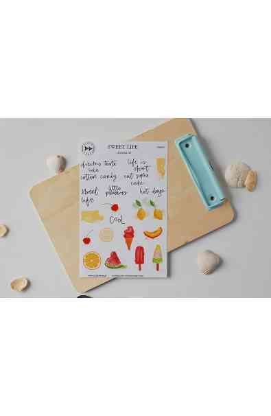 Bom Dia! - Sweet life - color sticker set