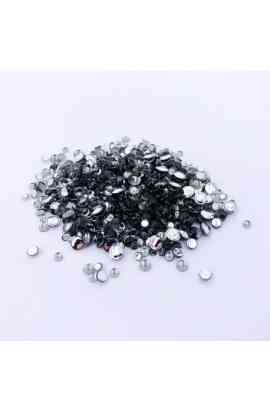 SEMI PEARLS TRANSPARENT BLACK