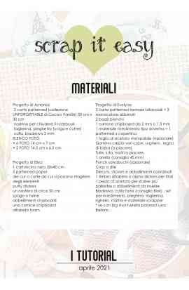 Pacchetto 4 Tutorial Marzo