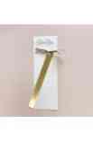 Righello in metallo ORO