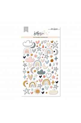 BABY M - Stickers Puffy Forme