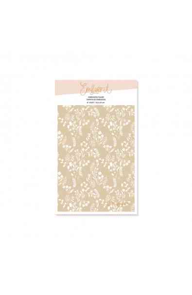 Embossing Folder -  FLORES VINTAGE