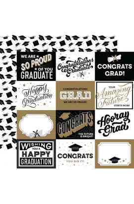 Graduation - 6x6" Paper Pad