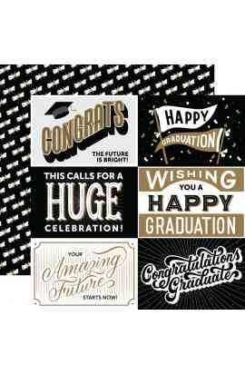 Graduation - 6x6" Paper Pad