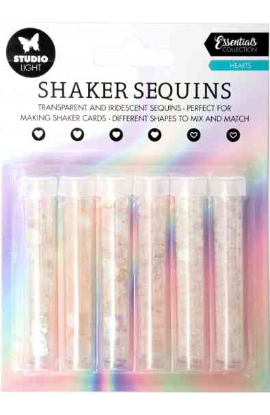 Studio Light - Shaker Sequins Hearts