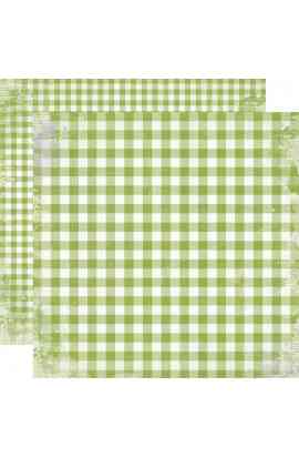 Simple Vintage Life in Bloom - Ginghams Kit 12x12"