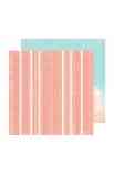 Set Sail - Canvas Stripes Peach