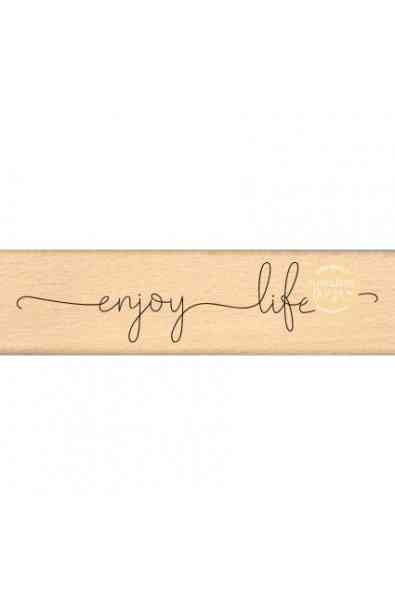 A petits pas - Timbro in legno FIL ENJOY LIFE