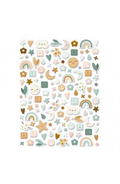 Baby Bloom - Puffy Stickers