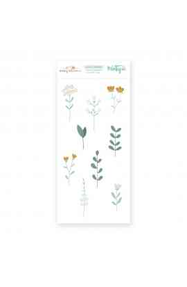 Baby Bloom - Timbro e fustella Flores y ramas