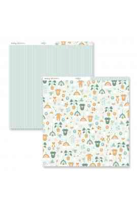Baby Bloom - Pad 12x12" Una cara