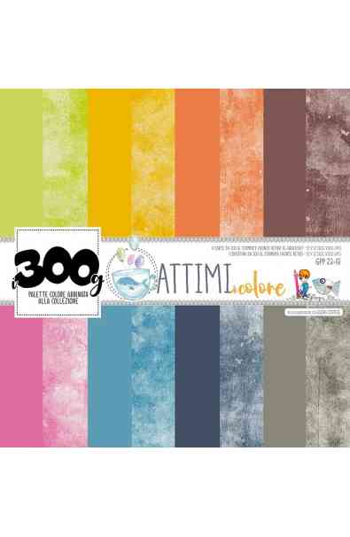 Attimi di colore - Kit Carte i300gr 12x12"