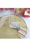 Alua Cid - Nastro Doppio Pizzo Bianco 38mm