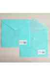 Busta con chiusura in velcro Menta 12x12"