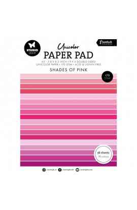 Essentials Unicolor Paper Pad Shades of Pink