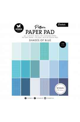 Essentials Pattern Paper Pad Shades of Blue