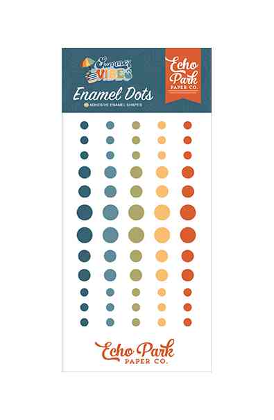 Summer Vibes - Enamel Dots