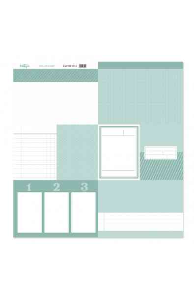 Back to Basic - Tarjeta 12x12" - Mint