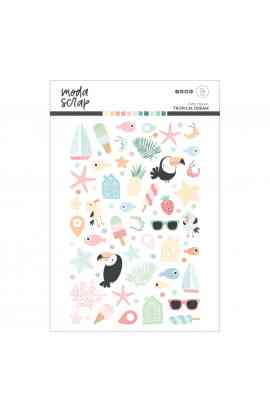 Tropical Dream - Puffy Stickers