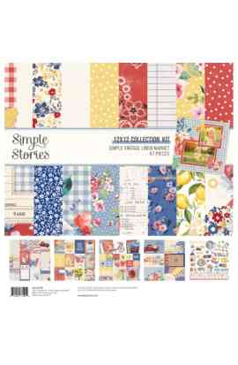 Simple Vintage Linen Market - Collection Kit