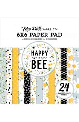 Happy as can Bee - Pad 6x6"