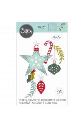 Fustella Festive Decorations by Olivia Rose