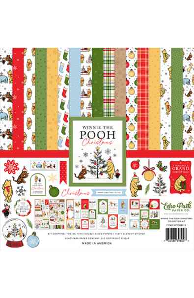 Winnie the Pooh Christmas - Collection Kit 12x12"