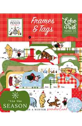 Winnie the Pooh Christmas - Frames & Tags