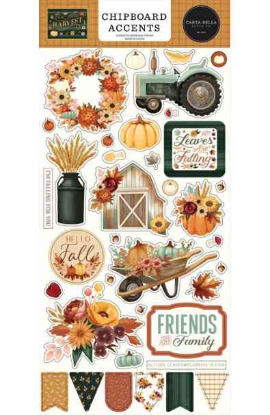 Harvest - Chipboard Accents