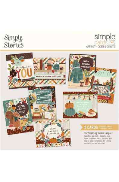 Cider & Donuts - Simple Cards Kit