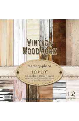 Vintage Woodwork - Pad 12x12"