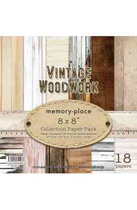 Vintage Woodwork - Pad 8x8"