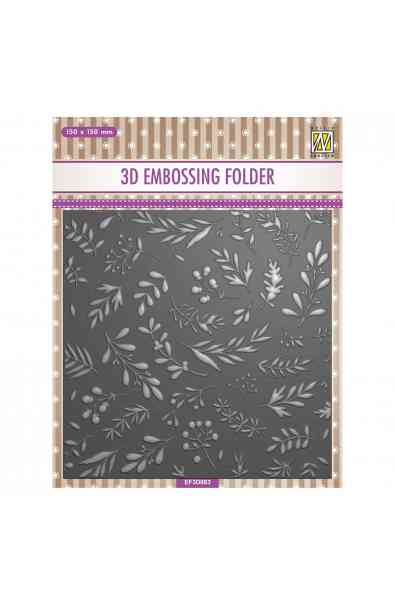 Embossing Folder Branches & Berries