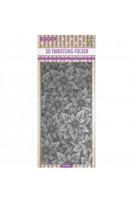 Embossing Folder SlimLine Poinsettia