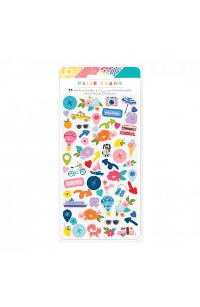 Adventurous - Puffy Stickers Icons