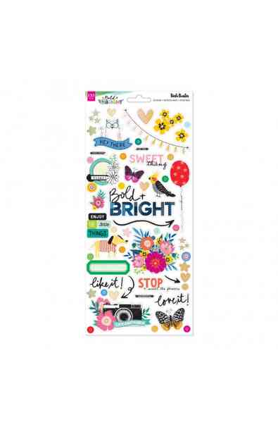 Bold & Bright - Sticker 6x12"