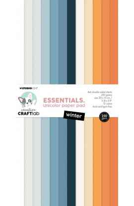 Essentials Unicolor Paper Pad 15x30 Winter