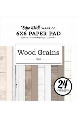 Cool Wood Grains - Pad 6x6"