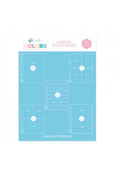 Maxi Pack 30 Page Protectros 6"x8"