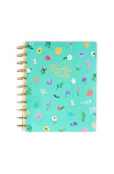 2025 Brilliant Blooms Planner Big Vertical Layout - 12 Months