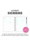 2025 Lush Linens Planner Big Dashboard Layout - 12 Months