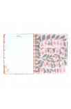 2025 Desert Rose Planner Big Horizontal Layout - 12 Months