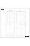 2025 Western Wildflower Planner Big Dashboard Layout - 12 Months