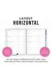 2025 Lush Linens Planner Classic Horizontal Layout - 12 Months