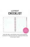 2025 Wallpaper Menagerie Planner Classic Checklist Layout - 12 Months