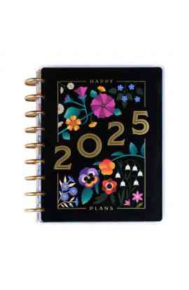 2025 Radiant Garden Planner Classic Color Block Layout - 12 Months