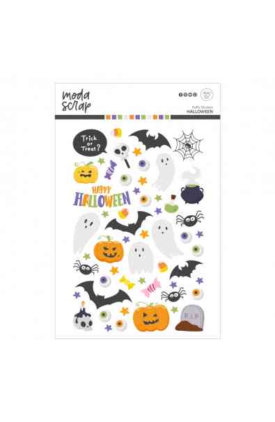 Halloween - Puffy Stickers