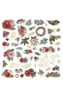 Handmade Holidays- Floral Die Cuts