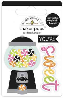 Hey Pumpkin - Doodle Pops Shaker Spooky Sweet